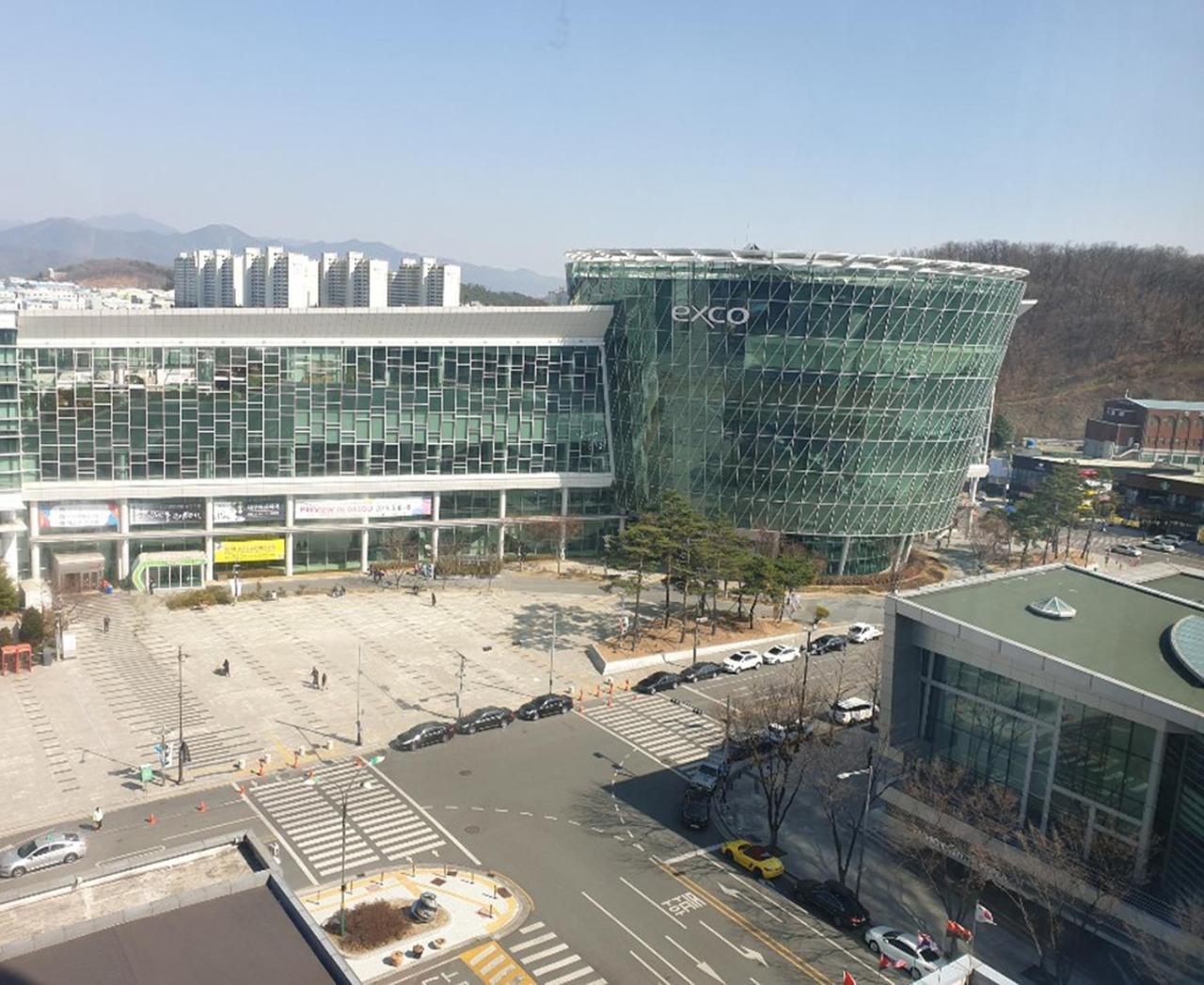 Hotel Interburgo Exco Daegu Exteriör bild